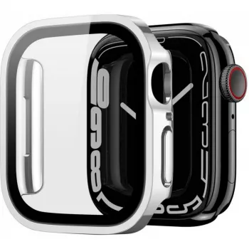 Dux Ducis Hamo Apple Watch Series 7/8/9 puzdro (PC) 41mm strieborná