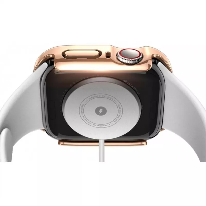 Dux Ducis Hamo Apple Watch Series 7/8/9 puzdro (PC) 45mm Rose Gold