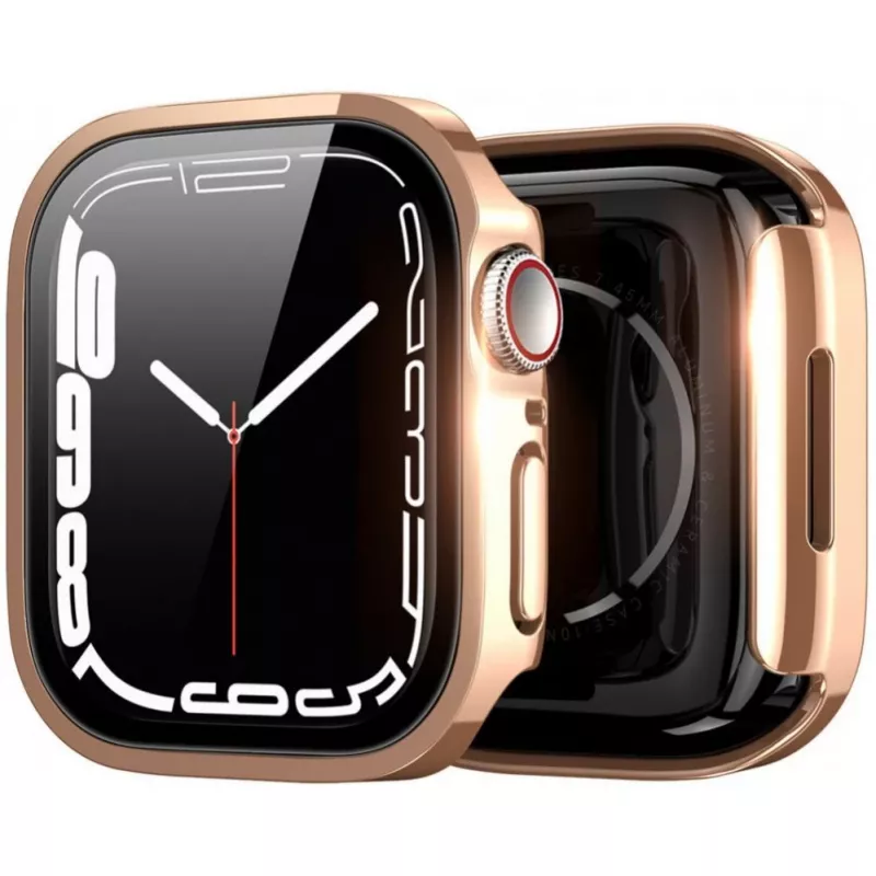 Dux Ducis Hamo Apple Watch Series 7/8/9 puzdro (PC) 45mm Rose Gold