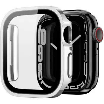Dux Ducis Hamo Apple Watch Series 7/8/9 puzdro (PC) 45mm strieborné