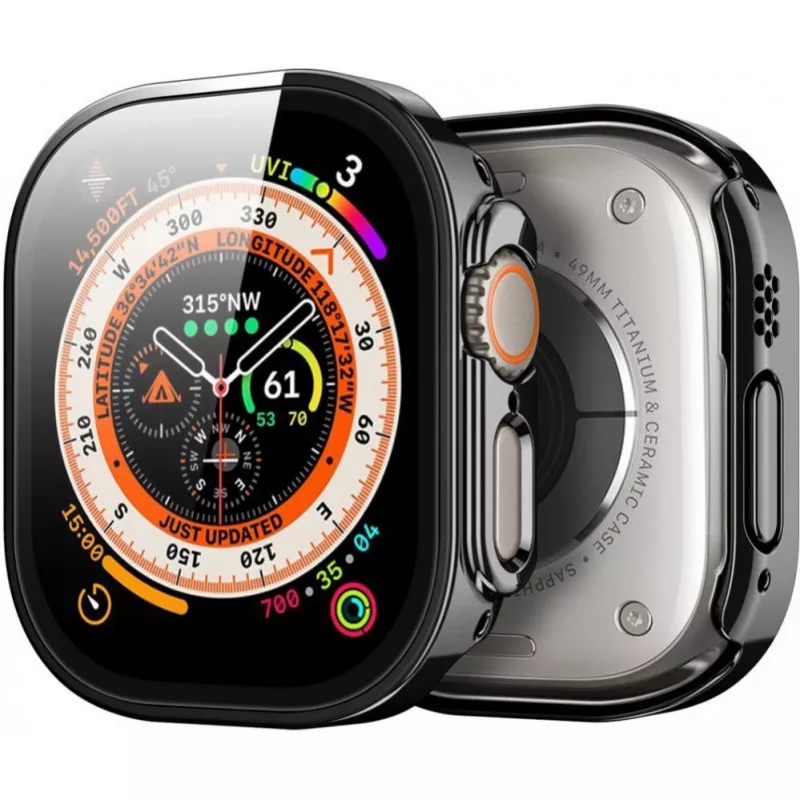 Dux Ducis Hamo Apple Watch Ultra 1/2 puzdro (PC) 49MM čierne