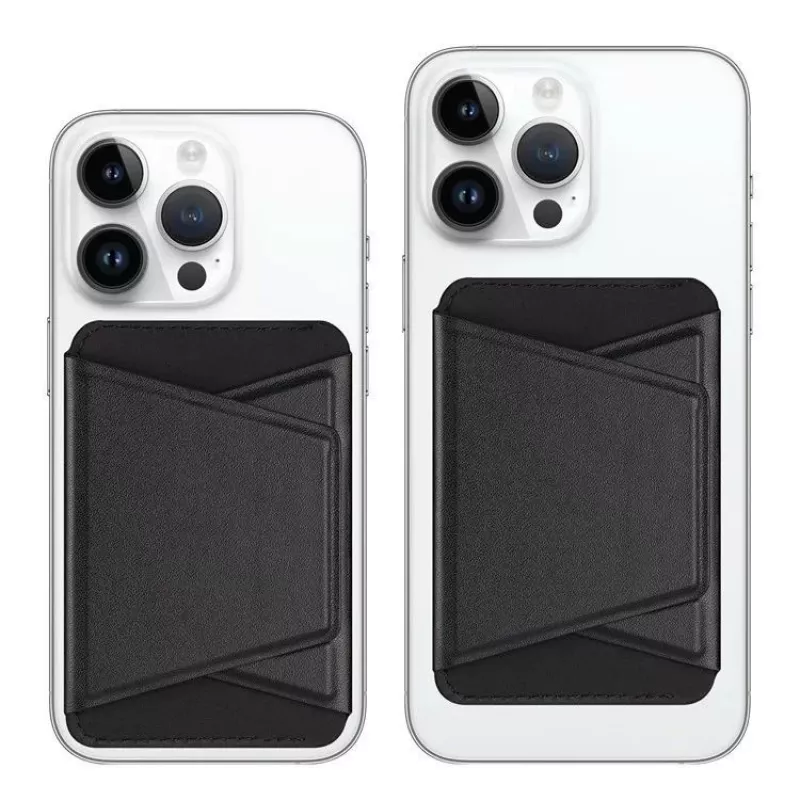 Dux Ducis Magnetic PU Leather Wallet Stand Case pre Apple iPhone 13 Pro Max - čierne