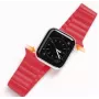 Dux Ducis magnetický remienok na hodinky pre Apple Watch 7/6/5/4/3/2/SE (41/40/38 mm) magnetický náramok červený
