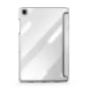 Dux Ducis Samsung Galaxy Tab A9 Plus TPU+PC+koža priehľadné puzdro svetlozelené