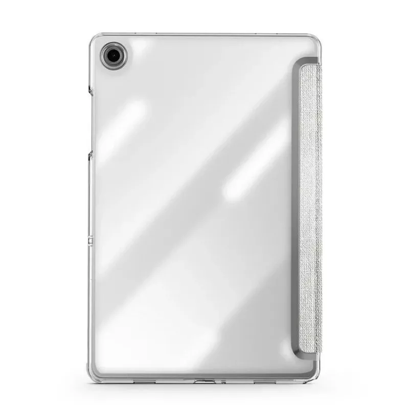 Dux Ducis Samsung Galaxy Tab A9 Plus TPU+PC+koža priehľadné puzdro svetlozelené
