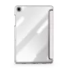 Dux Ducis Samsung Galaxy Tab A9 Plus TPU+PC+koža priehľadné puzdro svetloružová
