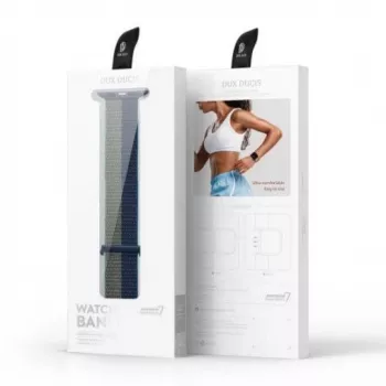 Dux Ducis silikónový náramok pre Apple Watch 38/40/41mm séria 8/7/6/5/4/3/2/SE - modrý
