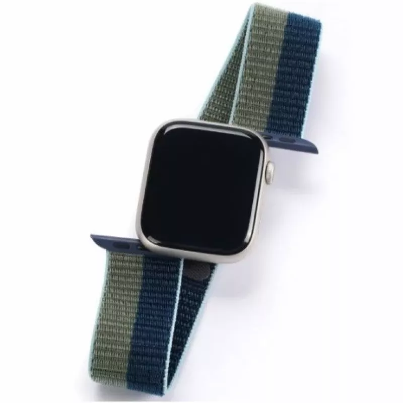 Dux Ducis silikónový náramok pre Apple Watch 38/40/41mm séria 8/7/6/5/4/3/2/SE - modrý