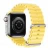 Dux Ducis silikónový remienok pre Apple Watch 8/7/6/5/4/3/2/SE (38/40/41mm) - žltý