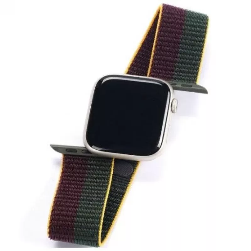 Dux Ducis silikónový remienok pre Apple Watch 8/7/6/5/4/3/2/SE (41/40/38mm) - zelený