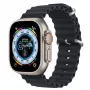 Dux Ducis silikónový remienok na hodinky pre Apple Watch Series 8/7/6/5/4/3/2/SE (38/40/41mm) - sivá