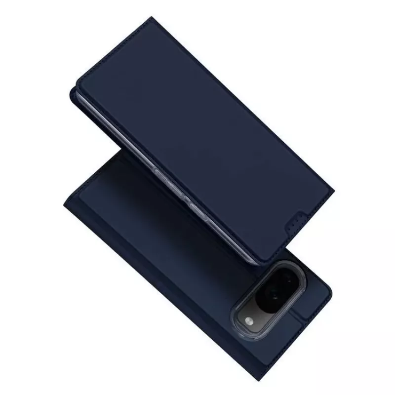 Dux Ducis Skin Pro Series knižné puzdro s držiakom na karty pre Google Pixel 9 / 9 Pro - modré
