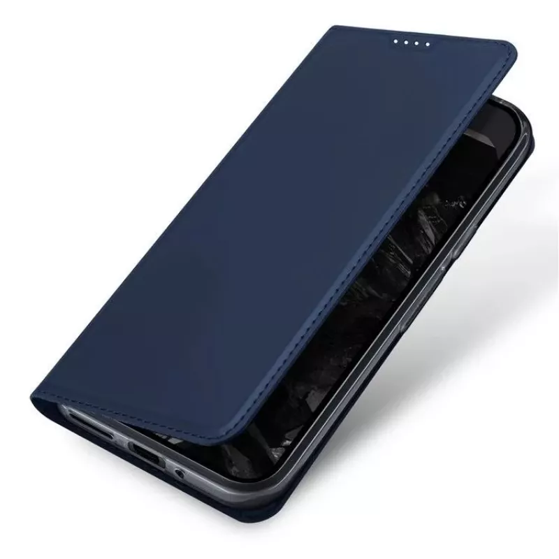 Dux Ducis Skin Pro Series knižné puzdro s držiakom na karty pre Google Pixel 9 / 9 Pro - modré