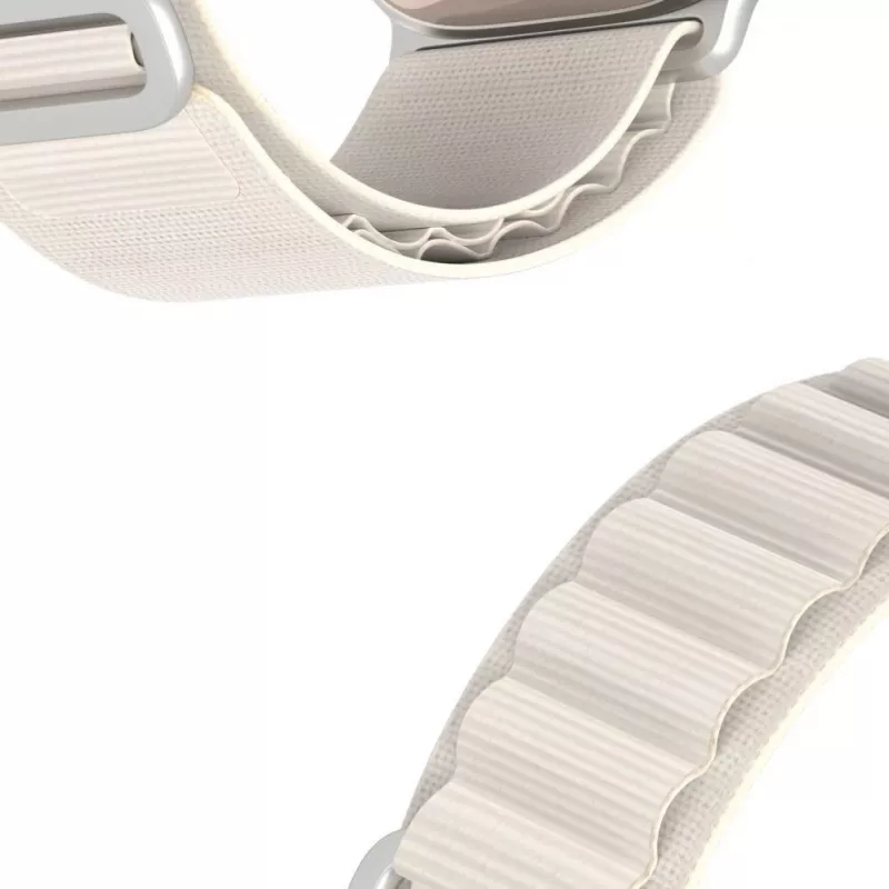 Dux Ducis Sport Buckle Strap pre Apple Watch 38/40/41/42MM Starlight