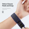 Dux Ducis Sport suchý zips remienok pre Apple Watch 42/44/45/46/49mm modrý