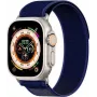 Dux Ducis Sport suchý zips remienok pre Apple Watch 42/44/45/46/49mm modrý