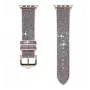 Dux Ducis Remienok pre Apple Watch 7/6/5/4/3/2/SE (41/40/38mm), Náramok, Strieborný