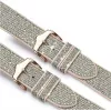 Dux Ducis Remienok pre Apple Watch 7/6/5/4/3/2/SE (41/40/38mm), náramok, strieborný