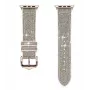 Dux Ducis Remienok pre Apple Watch 7/6/5/4/3/2/SE (41/40/38mm), náramok, strieborný