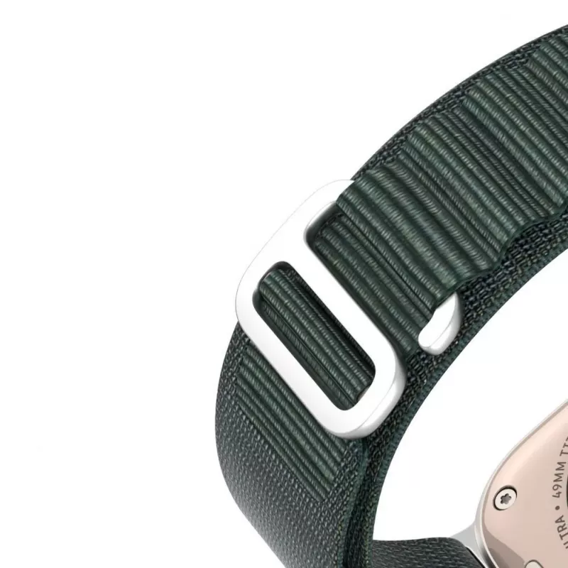 Dux Ducis Strap GS verzia športový remienok s prackou s tŕňom pre Apple Watch 42/44/45/49mm - zelený