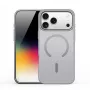 Dux Ducis YIND PC+TPU puzdro s MagSafe pre Apple iPhone 17 Pro sivé