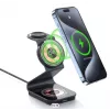 Duzzona W21 3-in-1 15W Wireless Charging Stand (Qi2 Certified) čierna
