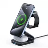 Duzzona W21 3-in-1 15W Wireless Charging Stand (Qi2 Certified) čierna