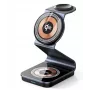 Duzzona W21 3-in-1 15W Wireless Charging Stand (Qi2 Certified) čierna