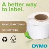 DYMO Authentic LabelWriter veľké adresné etikety 36mm x 89mm transparentné, 2 rolky so 130 (260 etikiet)
