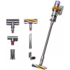 Dyson V15 Detect Absolute tyčový vysávač na batériu, ušľachtilá oceľ, 240AW, LCD displej, 60 min výdrž