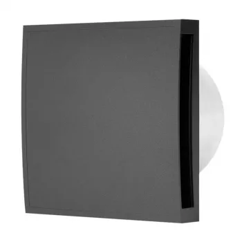 E-extra DN100 EET100A antracit axiálny ventilátor 100 mm