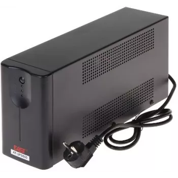 EAST UPS napájanie 650 VA Line-Interactive 390 W 2 zásuvky Schuko AVR LED