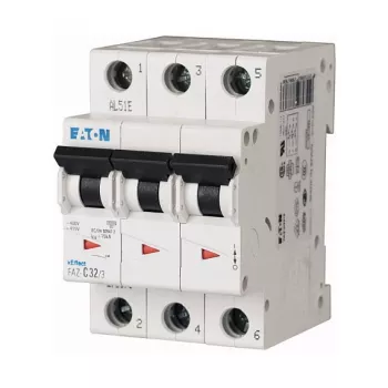 EATON FAZ-C16/3 16 A 3-pólový istič s charakteristikou C