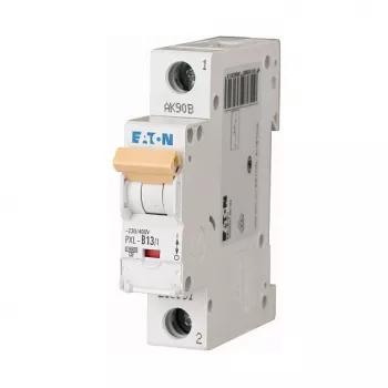 EATON PXL-B13/1 istič MCB 13A 1P B-charakteristika 10kA 230/400V