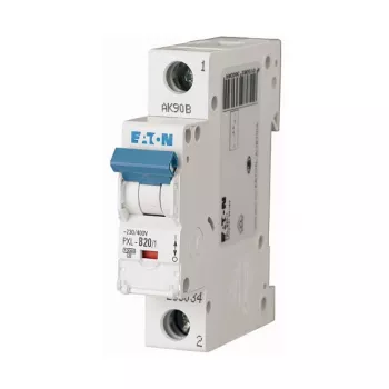 Eaton PXL-B20/1 istič 20A 1-pólový typ B 10kA DIN lišta