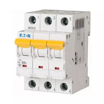 EATON PXL-B25/3 istič 3-pólový 25A Typ B 10kA