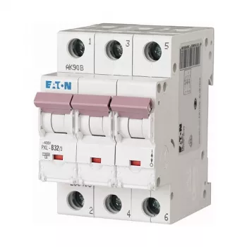 Eaton PXL-B32/3 istič 32A 3-pólový B-charakteristika 6kA