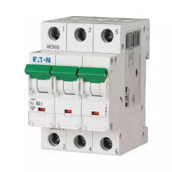 Eaton PXL-B6/3 Istič 6A 3-pólový B-charakteristika 10kA