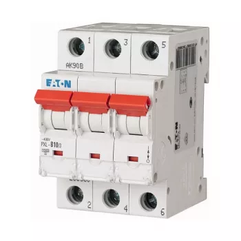 EATON PXL-C10/3 istič, 10A, 3-pólový, charakteristika C, 400V, 10kA (236422)
