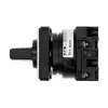 Eaton T0-1-15431/E 1-pólový vačkový spínač 20A, 690V AC, čierny/sivý, predná montáž, IP65