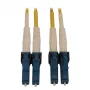 Eaton Tripp Lite Series N370X-01M 400G duplex singlemode 9/125 OS2 switchable optický kábel (LC/UPC M/M, 1m, LSZH, žltý)