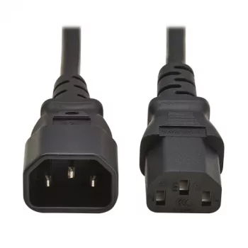 Eaton Tripp Lite Series Napájací kábel, IEC 60320 C14 na C13, 1 m, čierny