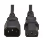 Eaton Tripp Lite Series Napájací kábel, IEC 60320 C14 na C13, 1 m, čierny