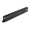 Eaton Tripp Lite Series rackový kryt horizontálny káblový manažér (Finger Duct) 1URM - čierny - 1U - 19