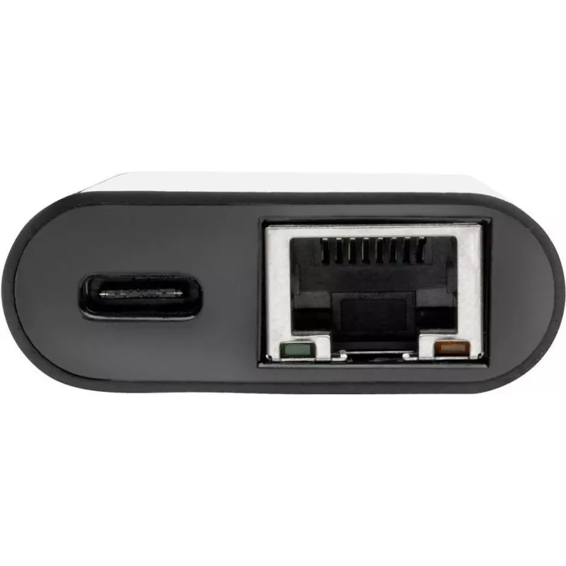 Eaton Tripp Lite U436-06N-GB-C USB-C na Gigabit Ethernet adaptér s USB-C PD nabíjaním - Thunderbolt 3 - čierny