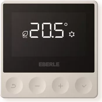 Eberle ATR 4500 nástenný izbový termostat 5-30°C biela RAL9016 567195457600