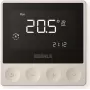 Eberle ATR 4800 AP programovateľný hodinový termostat pre reguláciu priestorovej a podlahovej teploty, nástenná montáž, 230 V AC, 10 A, týždenný program, LCD podsvietenie, čistobiela 567194458600