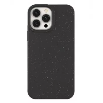 Eco Apple iPhone 14 Pro silikónový odbúrateľný kryt čierny