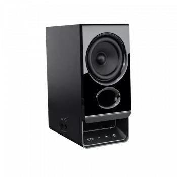 Edifier R20BT kompaktné Bluetooth 2.0 reproduktory s okolitým osvetlením, čierne