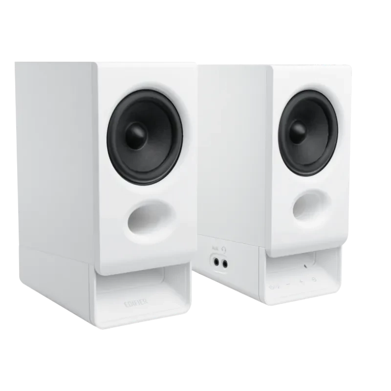 Edifier R20BT kompaktné Bluetooth 2.0 reproduktory s okolitým osvetlením, biele